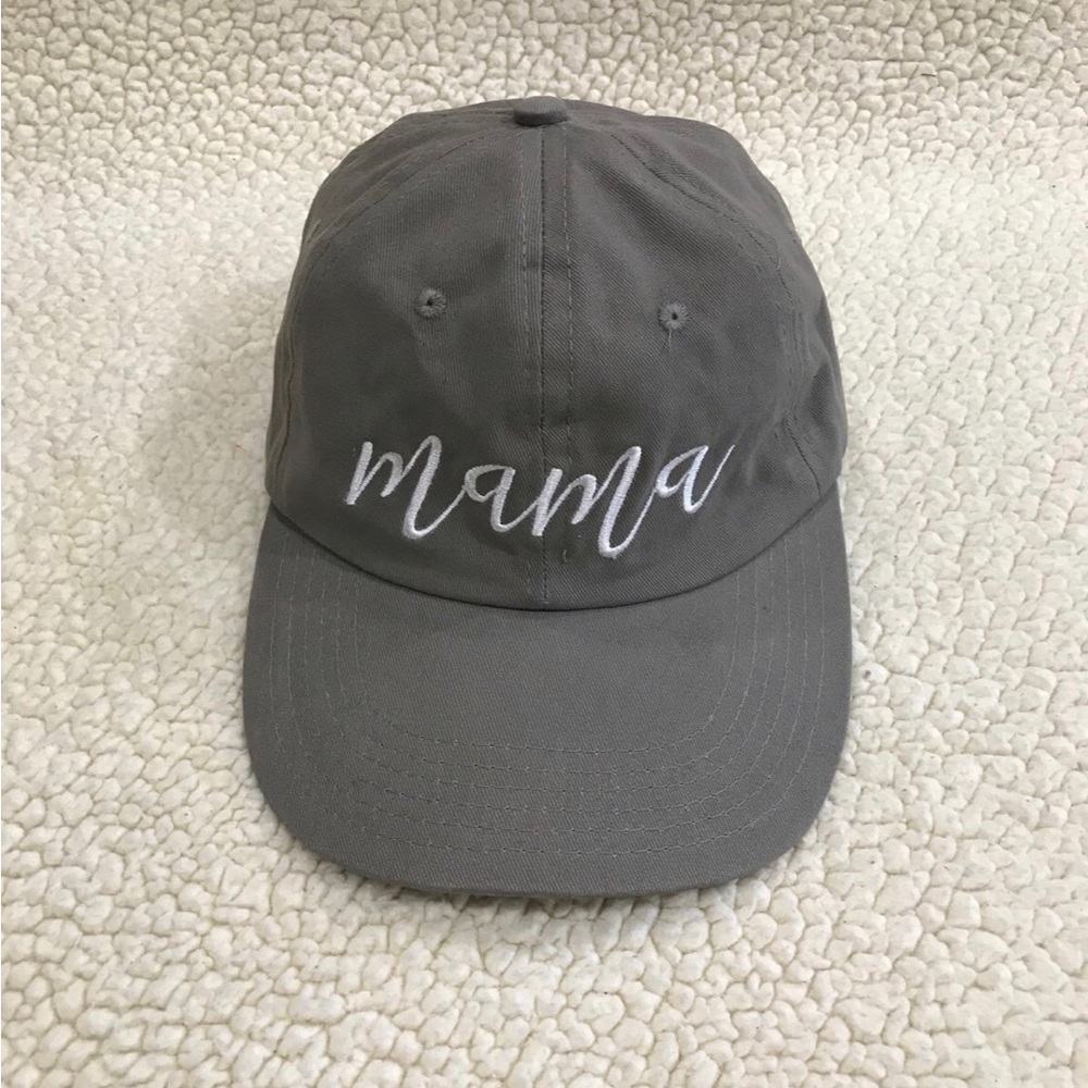 Mama Cap Hat is a classic 6-panel design sweat-wicking support adjustable NWOT - Picture 8 of 9